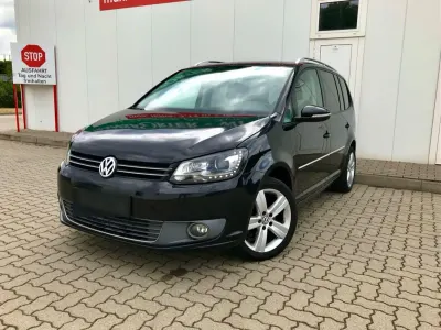 Gebraucht VW Touran Highline 170 PS (125 kW) 2011 Schwarz Van / Kleinbus