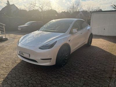 Gebraucht Tesla Model Y Performance 392 kW (534 PS) 2022 Weiß SUV