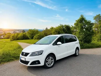 Gebraucht Seat Alhambra XCELLENCE 150 PS (110 kW) 2020 Weiß Van / Kleinbus