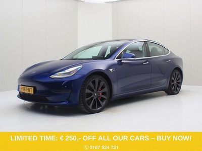 Blau Gebraucht 2020 Tesla Model 3 Performance Limousine | 20.900 € (Fairer Preis)