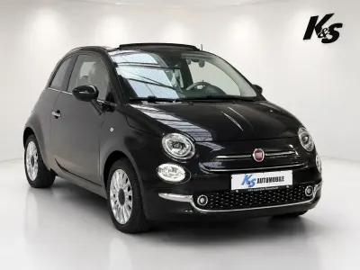Gebraucht Fiat 500 Lounge 69 PS (50 kW) 2016 Schwarz Cabrio