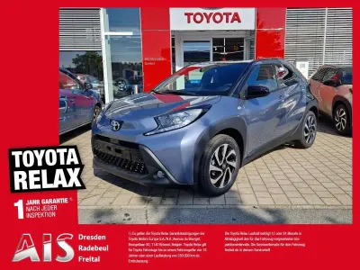 Gebraucht Toyota Aygo X Basis 72 PS (52 kW) 2025 Celestite grey metallic / SUV