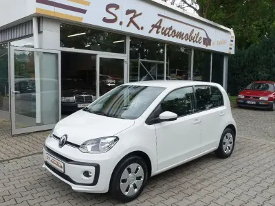 Gebraucht VW up! 60 PS (44 kW) 2017 Weiß Kleinwagen
