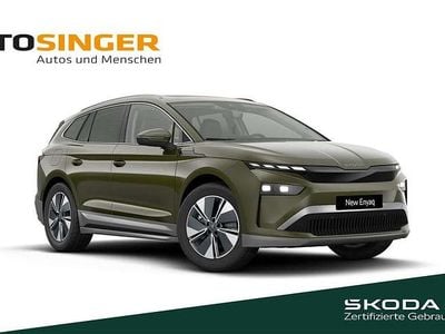 Gebraucht Skoda Enyaq iV 210 kW (286 PS) 2025 Olibogrün metallic SUV