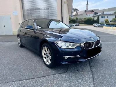Gebraucht BMW 320 Luxury Line 184 PS (135 kW) 2013 Schwarz Kombi