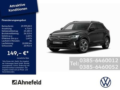 Begagnad VW T-Roc R-line 150 HK (110 kW) 2025 Svart SUV
