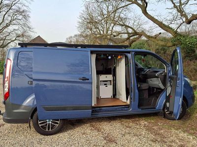 Brugt Ford Transit Custom 125 HK (91 kW) 2015 Blå MPV