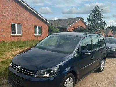 Gebraucht VW Touran 105 PS (77 kW) 2012 Blau Van / Kleinbus