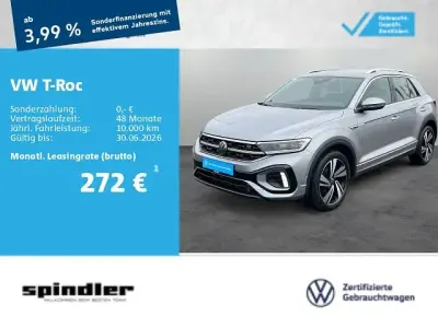 Gebraucht VW T-Roc IQ Drive 150 PS (110 kW) 2023 Pyritsilber metallic SUV