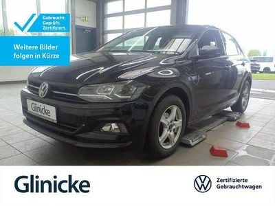 Gebraucht VW Polo Comfortline 95 PS (69 kW) 2019 Schwarz Kleinwagen