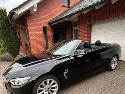 Gebraucht BMW 420 Cabriolet Comfort Edition 184 PS (135 kW) 2014 Schwarz Cabrio