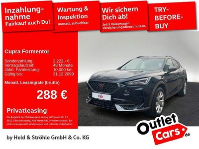 Gebraucht Cupra Formentor 204 PS (150 kW) 2022 Asphalt blau metallic SUV