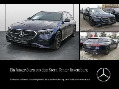 Gebraucht Mercedes E220 AMG 197 PS (144 kW) 2024 Metalliclack nautikblau Kombi