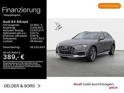 Terragrau metallic Gebraucht 2021 Audi A4 Allroad Business Kombi | 27.980 € (Teuer)