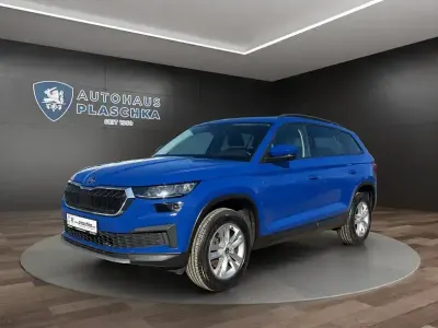 Begagnad Skoda Kodiaq Ambition 150 HK (110 kW) 2022 Blå SUV
