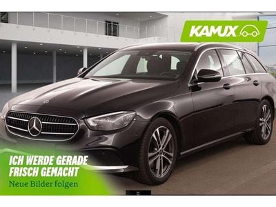 Gebraucht Mercedes E220 Avantgarde 194 PS (142 kW) 2021 Obsidianschwarz Kombi