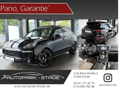Gebraucht Porsche Cayenne S 385 PS (283 kW) 2017 Tiefschwarzmetallic SUV