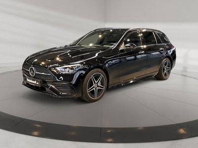 Gebraucht Mercedes C300e AMG 313 PS (230 kW) 2023 Metalliclack obsidianschwarz metallic Kombi