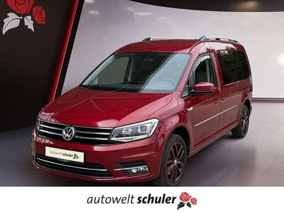 Gebraucht VW Caddy Highline 131 PS (96 kW) 2019 Fortanarot metallic Van / Kleinbus