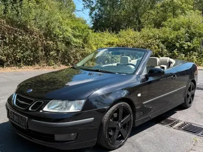 Gebraucht Saab 9-3 Cabriolet Vector 150 PS (110 kW) 2006 Schwarz Cabrio