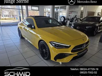 Gebraucht Mercedes CLE180 AMG line 170 PS (125 kW) 2025 Gelb Coupé