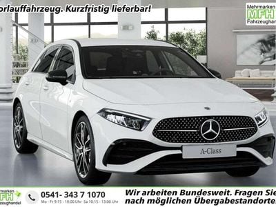 Neu Mercedes A200 AMG line 163 PS (119 kW) 2026 Polarweiß Limousine