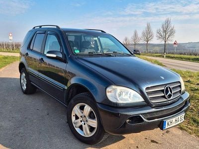 Gebraucht Mercedes ML270 163 PS (119 kW) 2002 Blau SUV