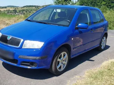 Gebraucht Skoda Fabia 75 PS (55 kW) 2005 Blau Limousine