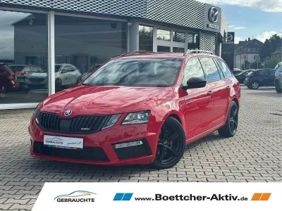 Gebraucht Skoda Octavia RS 184 PS (135 kW) 2017 Rot Kombi