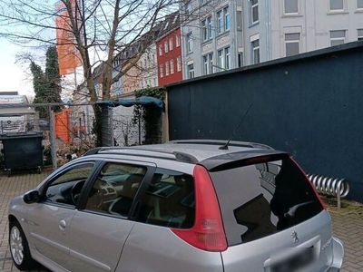 gebraucht Peugeot 206 KOMBI TÜV NEU KLIMA ELEKTRISCHE FENSTER TOP-ZUSTAND