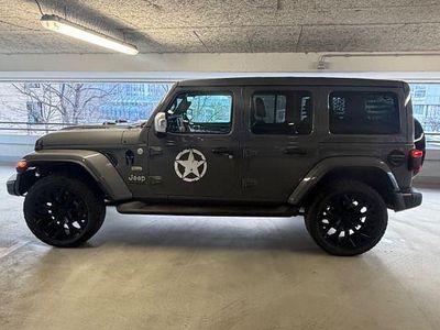 Gebraucht Jeep Wrangler Sahara 200 PS (147 kW) 2020 Grau SUV