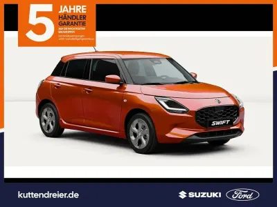 Neu Suzuki Swift Comfort 83 PS (61 kW) 2025 Flame orange pearl metallic Kleinwagen