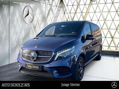 Sodalithblau met. Gebraucht 2023 Mercedes V300 AMG Van / Kleinbus | 59.992 € (Guter Preis)