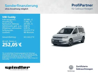 Gebraucht VW Caddy Goal 122 PS (89 kW) 2025 Silber Van / Kleinbus