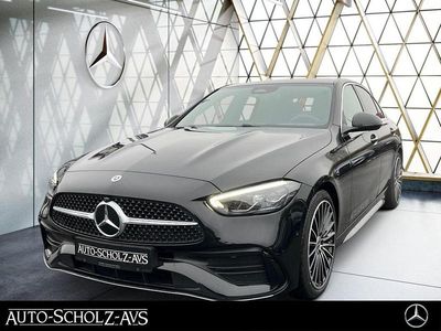 Gebraucht Mercedes C180 AMG 170 PS (125 kW) 2026 Metalliclack obsidianschwarz Limousine