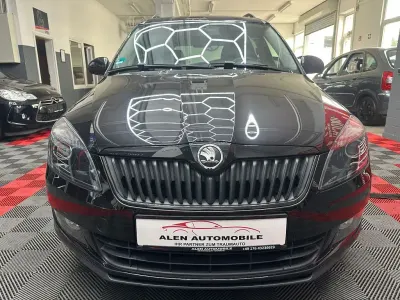 Gebraucht Skoda Roomster Best of 69 PS (50 kW) 2015 Schwarz Van / Kleinbus