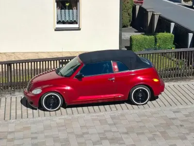 Second-hand Chrysler PT Cruiser 141 CP (103 kW) 2005 Roșu Cabrio