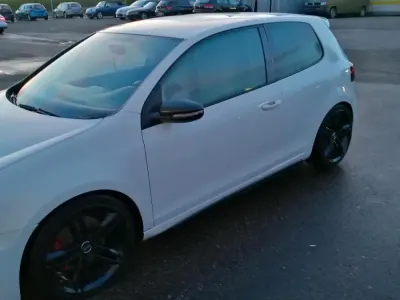 Gebraucht VW Golf VI GTI 210 PS (154 kW) 2009 Weiß Kleinwagen
