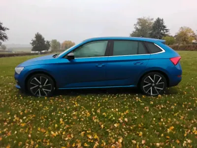 Gebraucht Skoda Scala 150 PS (110 kW) 2020 Blau Kleinwagen