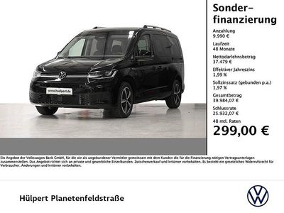 Ny VW Caddy Maxi 122 HK (89 kW) 2026 Sort MPV