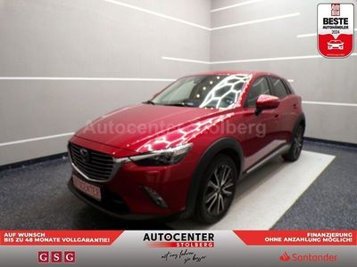 gebraucht Mazda CX-3 Sports-Line AWD "NAVI-CAM-LEDER-SITZH-ALU"