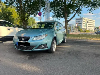 Gebraucht Seat Ibiza 86 PS (63 kW) 2009 Blau Kleinwagen