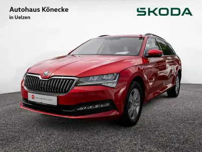 Gebraucht Skoda Superb Ambition 150 PS (110 kW) 2023 Rot Kombi
