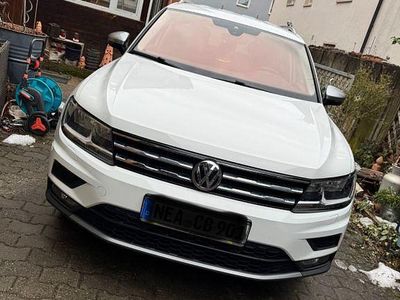 Gebraucht VW Tiguan Allspace Comfortline 190 PS (139 kW) 2020 Weiß SUV