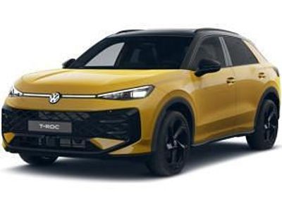 Neu VW T-Roc R-line 150 PS (110 kW) 2025 Gelb (canary yellow / schwarz) SUV