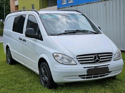 gebraucht Mercedes Vito 111 CDi 8-Sitze LKW AHK 3Hand Euro4 TÜV Neu