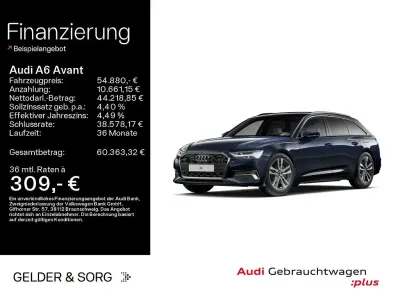 Brugt Audi A6 Advanced Plus 299 HK (219 kW) 2025 Blå Stationcar