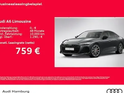 Nowe Audi A6 Ambiente 367 KM (269 kW) 2026 Szary Sedan/Limuzyna