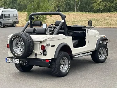Brugt Jeep CJ 116 HK (85 kW) 1979 Hvid SUV