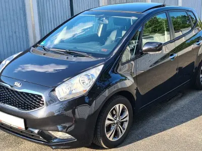 Gebraucht Kia Venga DREAM-TEAM Edition 125 PS (91 kW) 2015 Schwarz Kleinwagen